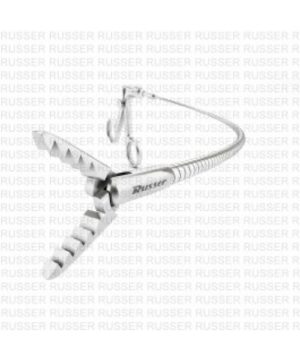 PINÇA DE APREENSÃO DENTE JACARÉ FLEXÍVEL CORTANTE 7FR | 40CM